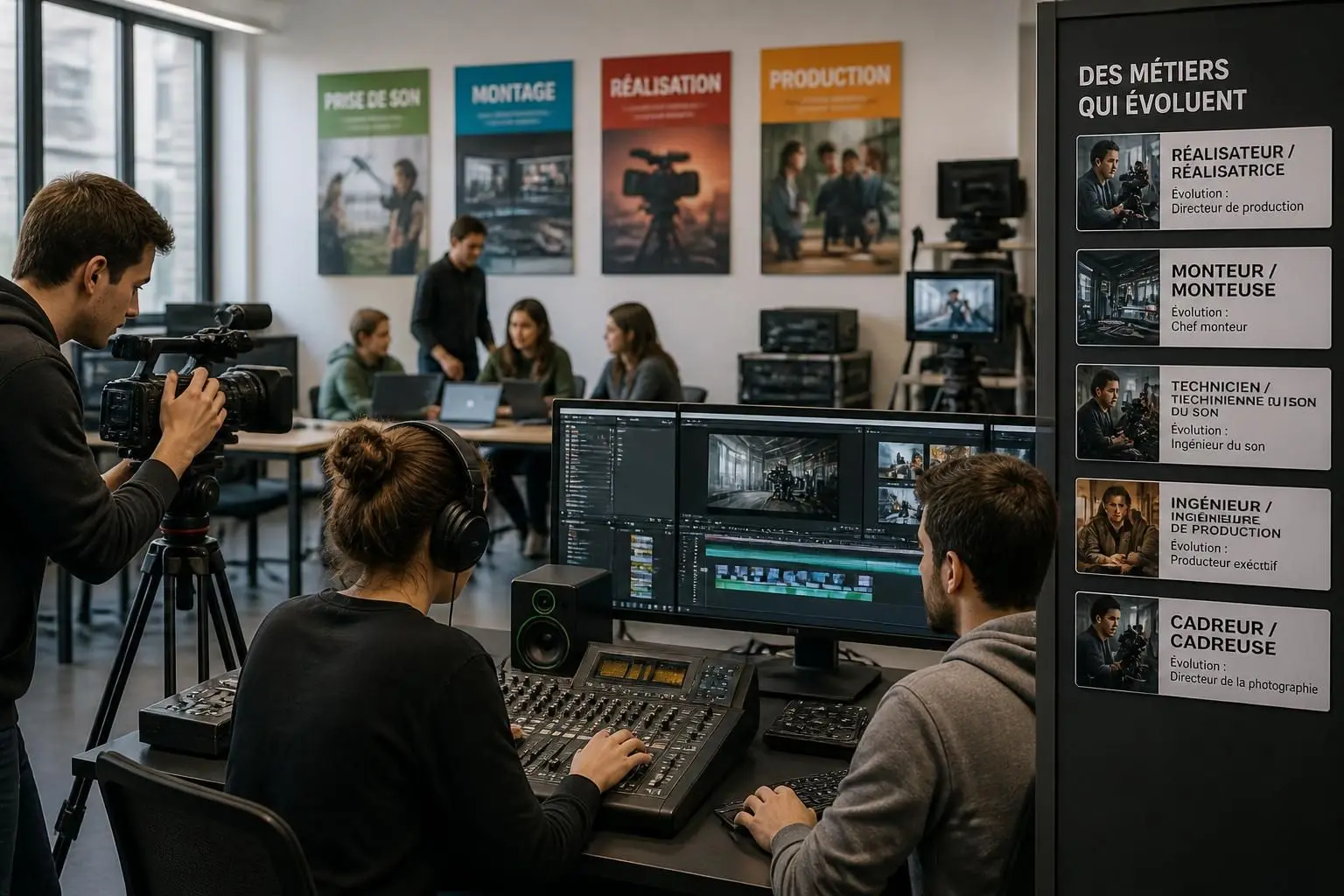 découvrez tout sur le bts audiovisuel : formation, options disponibles et débouchés professionnels pour réussir dans le secteur de l'audiovisuel.