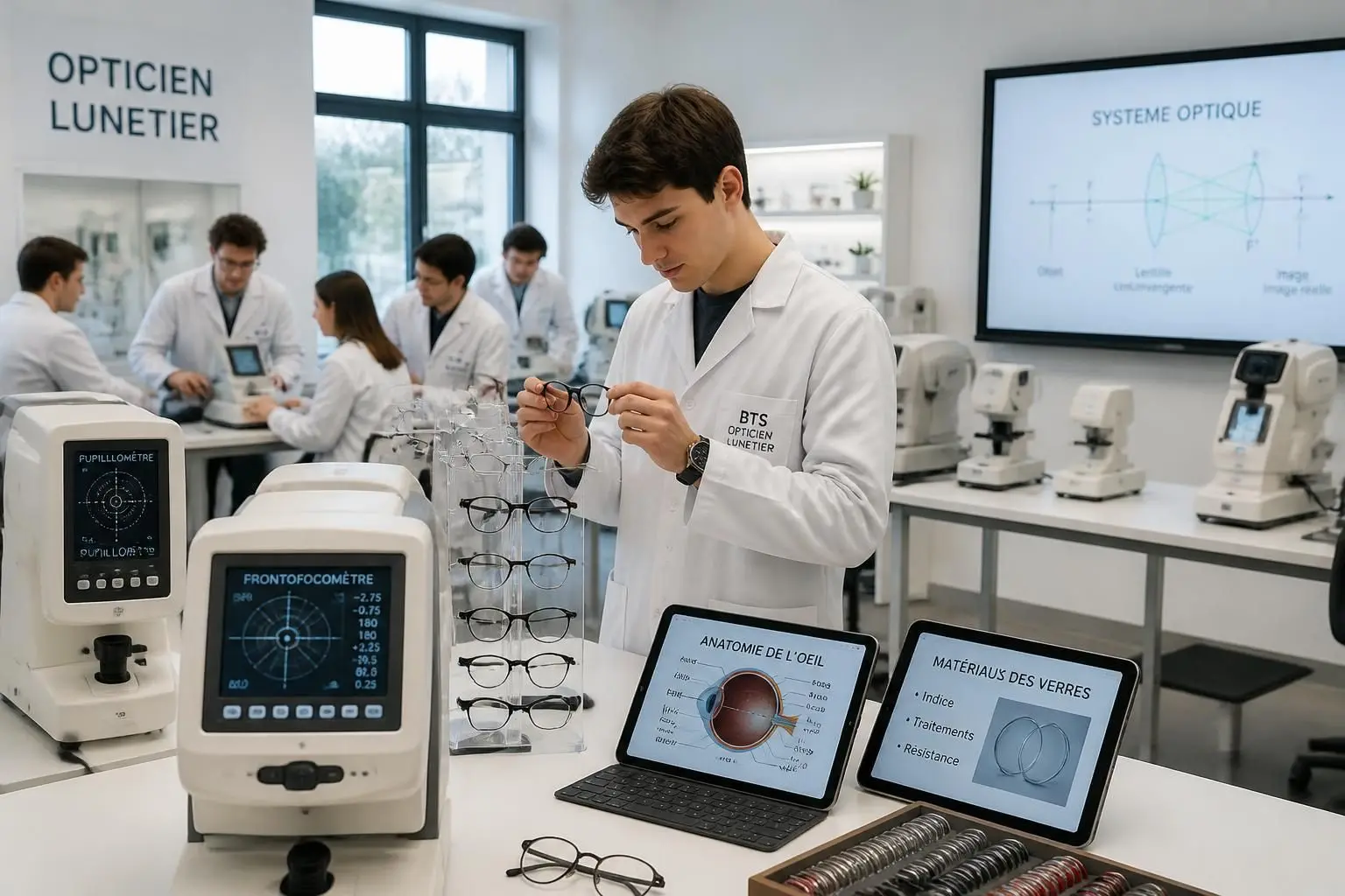 découvrez tout sur le bts opticien lunetier : formation, programme détaillé et débouchés professionnels pour une carrière dans l'optique.