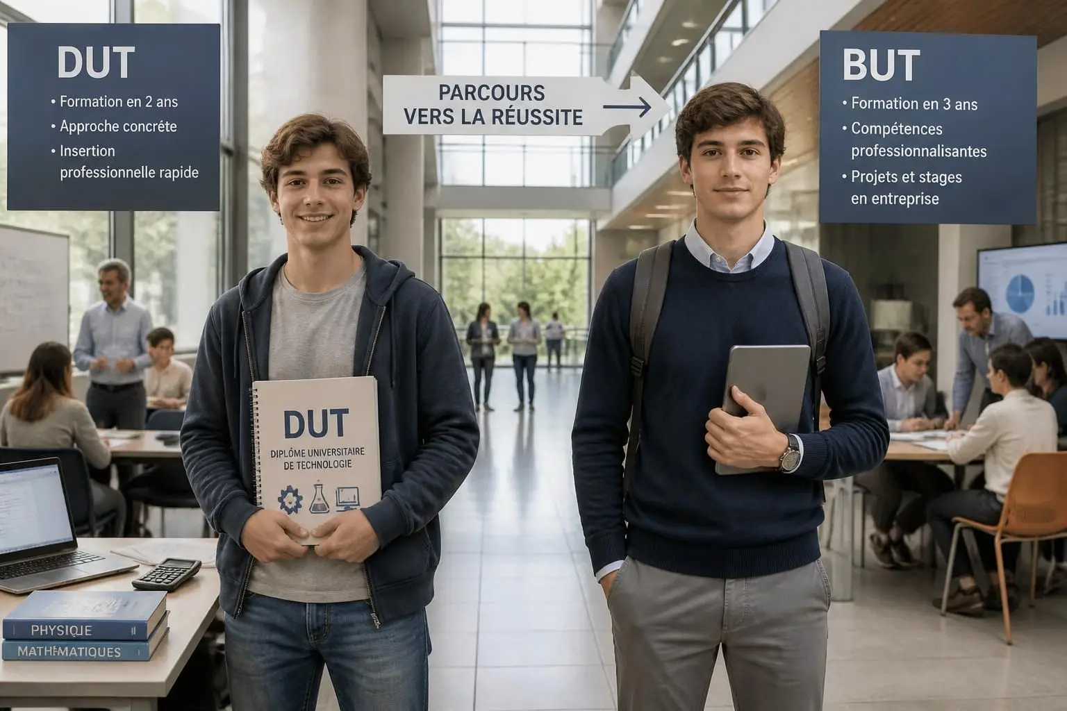 découvrez les différences entre le dut et le but, leurs cursus respectifs ainsi que les débouchés professionnels associés pour mieux orienter votre choix de formation.